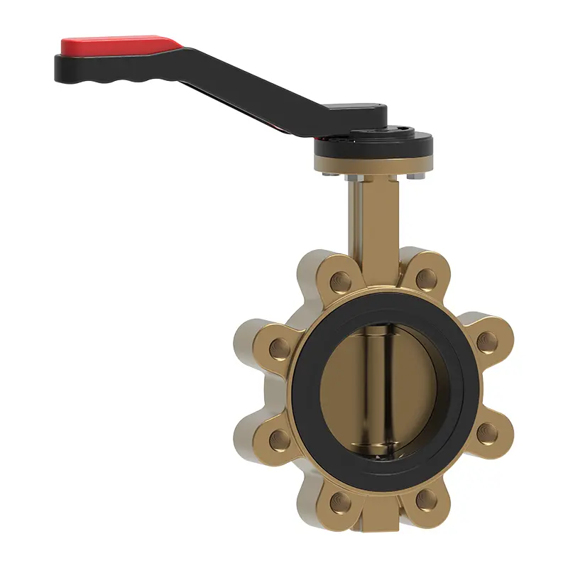 Bronze Lug Wafer Butterfly klep